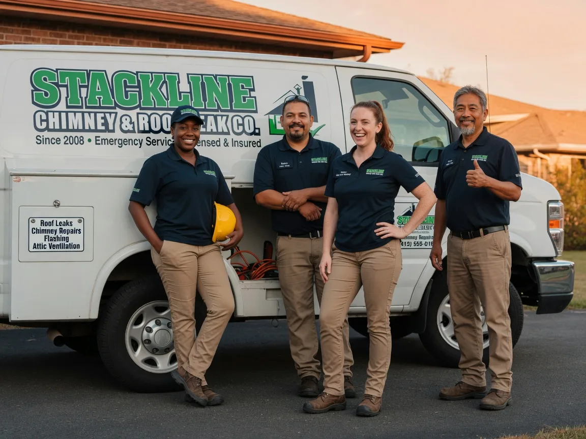 Chimney flashing repair company in Anderson, IN